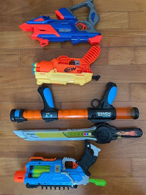 Nerf Guns, Toy Guns, Sword, Etc, Hobbies & Toys, Toys & Games on Carousell