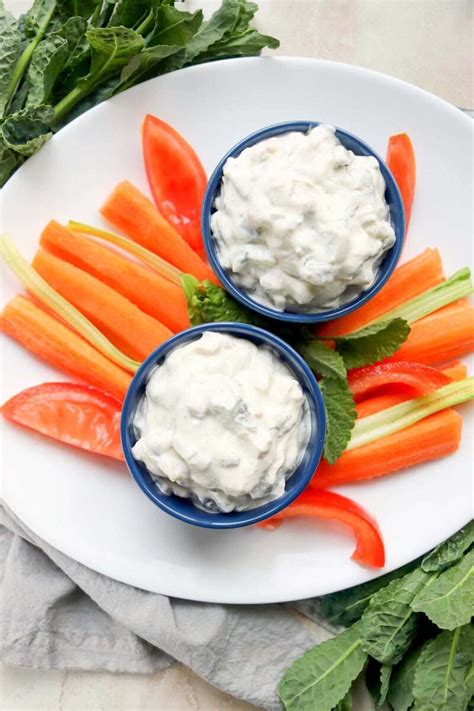 Greek Yogurt Dill Dip Simply Low Cal