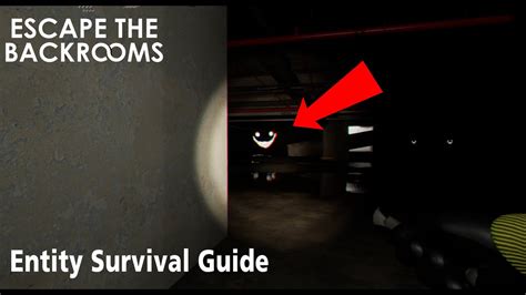 Escape The Backrooms Entity Survival Guide Youtube