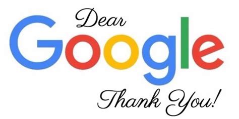 Thank You, Google