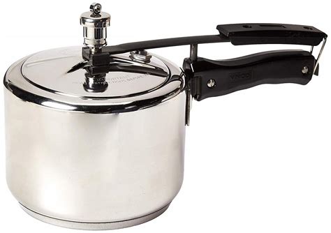 Vinod 3 Liter Stainless Steel Sandwich Bottom Pressure Cooker 39841