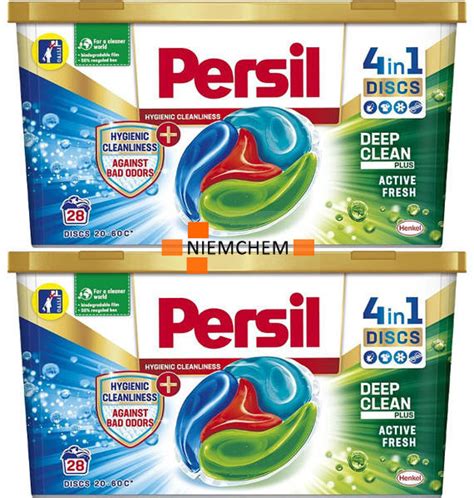 Persil Discs W Against Bad Odors Kapsu Ki Do Prania X Szt