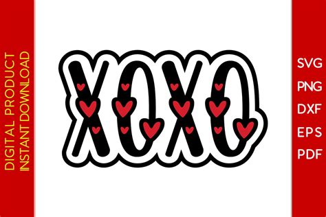 XOXO SVG Vol 3 Graphic By Creative Design Creative Fabrica