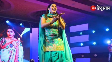 Sapna Chaudhary Haryanvi Song Dance Video Crowd Went Out Of Control After Seeing Dance Sapna