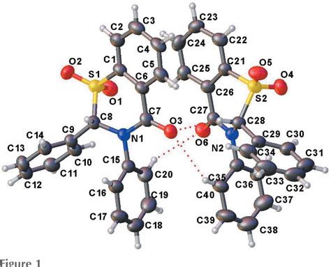 Pdf Crystal Structures Of The Sulfones Of Diphenyl Dihydro H