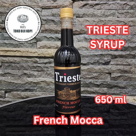 Jual Trieste Syrup Flavoured Sirup Rasa 650 Ml Shopee Indonesia