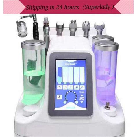 SUPERLADY 6 In 1 Hydra Dermabrasion Aqua Peel Clean Skin Care BIO Light