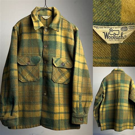 70s Woolrich Cpo Wool Jacket 60年代 70年代 ウールリッチ Cpoジャケット チェック柄 ウールジャケット