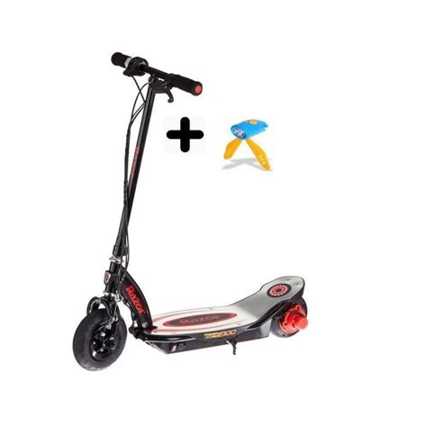 Trottinette électrique Razor Power Core E100 Alu Rouge 250w Pliable Enfant Cdiscount Sport