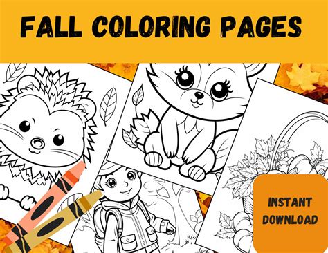 Cute Fall Coloring Pages 15 Autumn Coloring Pages For Kids Autumn