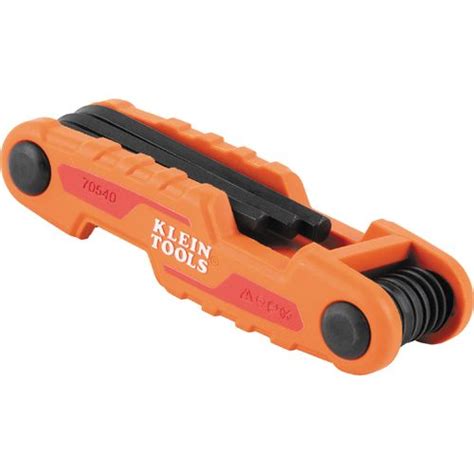 Klein Tools Compact Folding Hex Key Set Sae And Metric