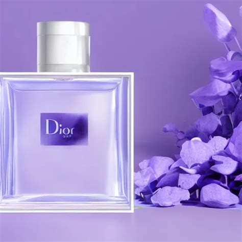 Perfume Bottle Surrounded By Artistic Blurred Blue Stable Diffusion