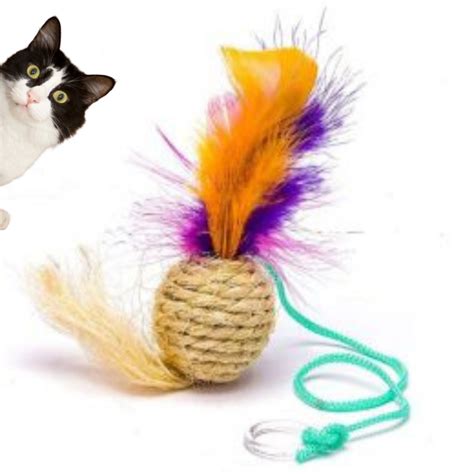 Brinquedo Arranhador Ping Sisal Para Gatos Unidade Shopee Brasil