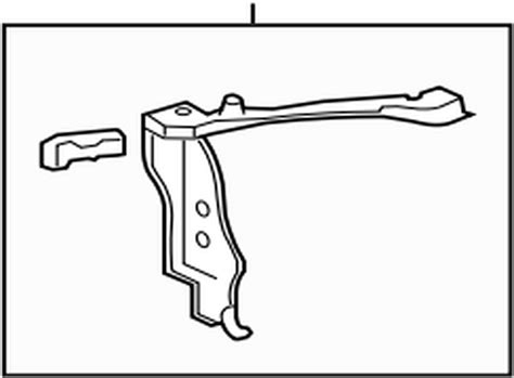 Toyota Support Sub Assy Radiator Rh New