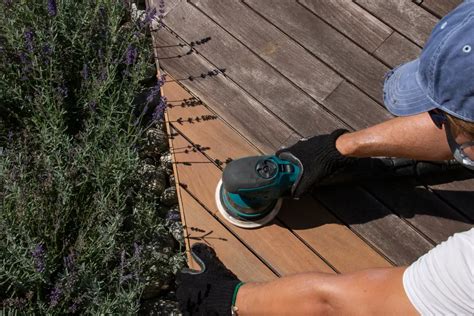 How To Sand A Deck Before Staining Abbey Power Tools