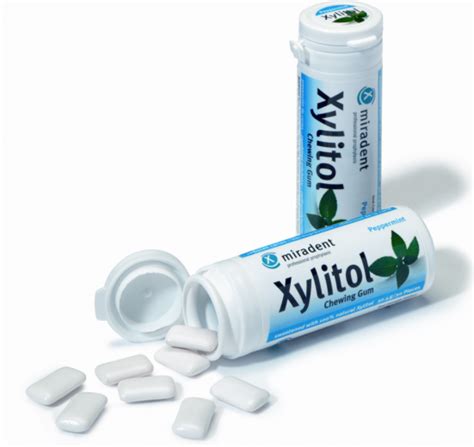 Xylitol Varovalni žvečilni Gumi Poprova Meta 30 Kosov Prehrana