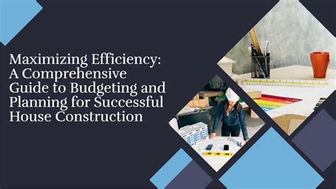 Ppt Maximizing Efficiency A Comprehensive Guide To Budgeting And