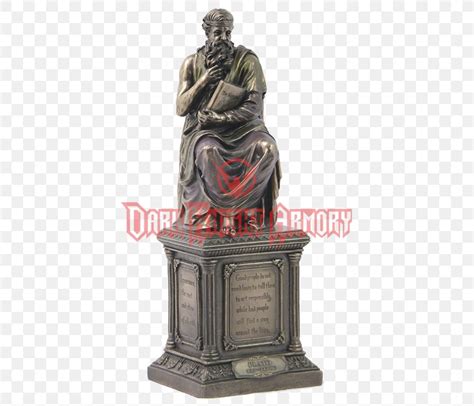 Statue Sculpture Philosopher Ancient Greek Philosophy Figurine, PNG ...