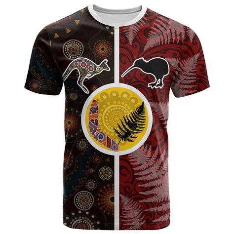 AIO Pride New Zealand Australia T Shirt Maori Aboriginal AIO Pride