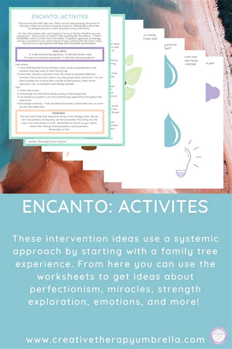 Encanto Activities Creative Therapy Umbrella