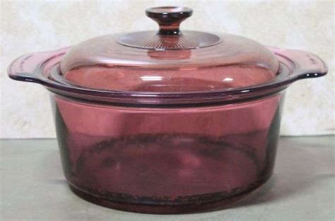 Cranberry Visions 3 5L Corning Ware Cookware With Lid See Additional