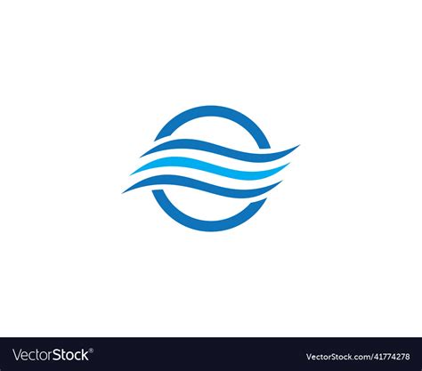 Water Wave Royalty Free Vector Image VectorStock