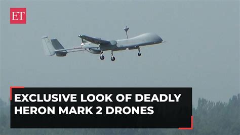 Heron Mark Drones Defend Indian Borders Along China Pakistan Youtube