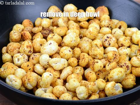 Makhana Bhel Recipe Fox Nut Bhel Recipe Makhana Chaat Easy Makhana Bhel