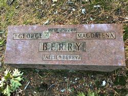 George W Berry Find A Grave Gedenkplek