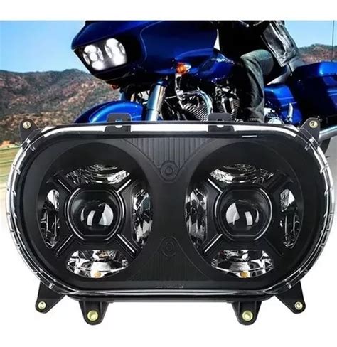 Farol Harley Davidson Road Glide Duplo Em Led Parcelamento Sem Juros