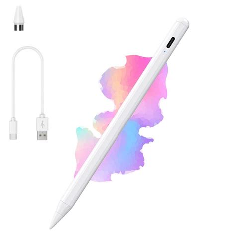 Caneta Stylus Compatível Telas Sensíveis Ao Toque iOS E Android