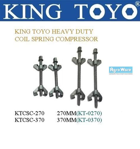 KING TOYO Heavy Duty Coil Spring Compressor 8 12 Lazada