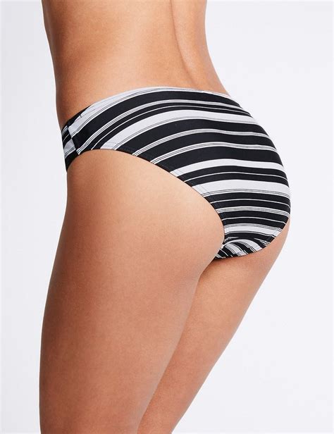 Striped Hipster Bikini Bottoms M S Collection M S Bikini Bottoms