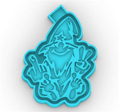 STL File Gnome Love And Peace And Fuck You Freshie Mold Silicone Mold Box 3D Printer