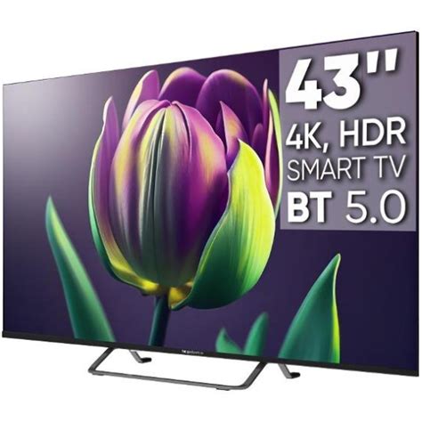 Телевизор Topdevice TDTV43CS06U_BK, 4K Ultra HD, черный — купить по ...