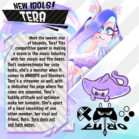 Pufuu 🐡 On Twitter Splatoon 3 Idol Concept Introducing Tera The Stingray Splatoon