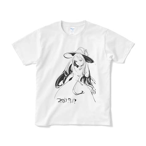 帽子の女の子のイラストtシャツ ハツカ堂 Booth