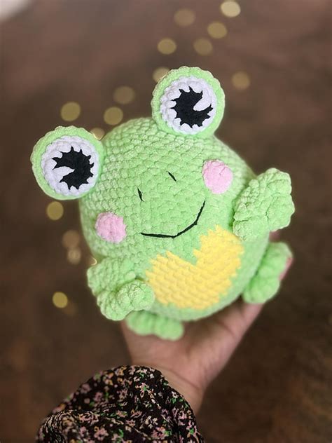 Ravelry Jumbo Frog Squishy Amigurumi Pattern By Jelena Ohtina