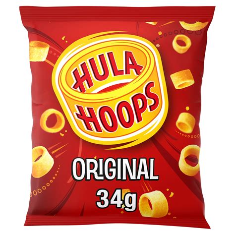 Hula Hoops Original Crisps 34g Sharing Crisps Iceland Foods