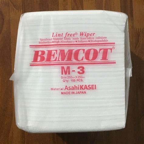 Bemcot M3 Wipes Cleanroom Shopee Thailand