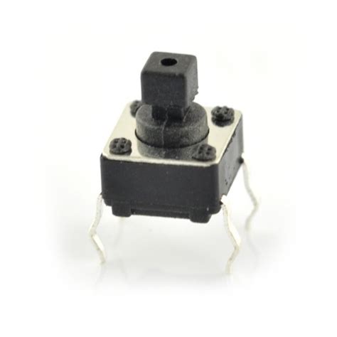 Buy Tact Switch 6x6mm 7mm THT 5pcs Botland Robotic Shop