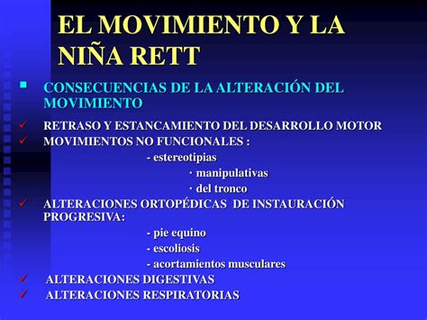 Ppt Rehabilitaci N En El S Ndrome De Rett Powerpoint Presentation