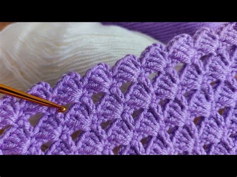 Easy Crochet Baby Blanket Pattern for Beginners Knitting Kolay tığ