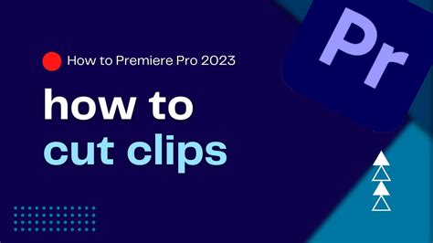 How To Cut Clips In Premiere Pro Quick And Easy Youtube