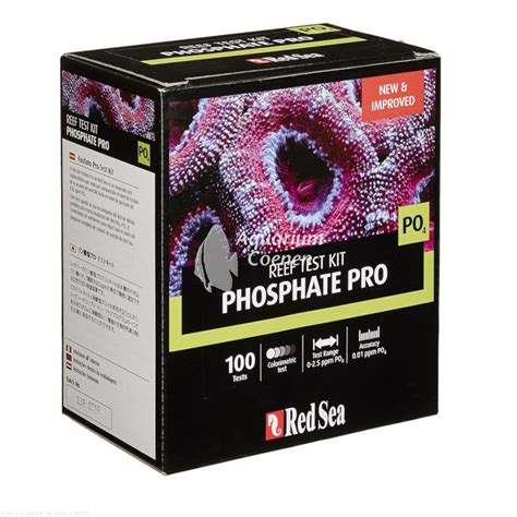 Red Sea Phosphate Pro Test Kit Aquarium Coenen