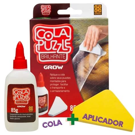 Cola Quebra Cabeca - Cola Especial Para Quebra Cabeça Puzzle Brilhante ,cola adesivo ...