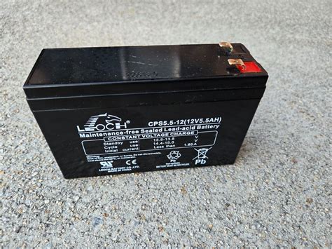 Cyber Power 550va 625va Cst625g Leoch Battery Cps5 5 12 12v 5 5ah Battery Ebay