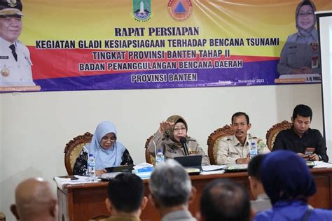 Pemprov Banten Gencarkan Sosialisasi Pencegahan Dan Mitigasi Bencana