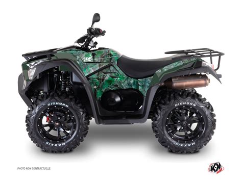 Kymco Mxu Atv Camo Graphic Kit Green Kutvek