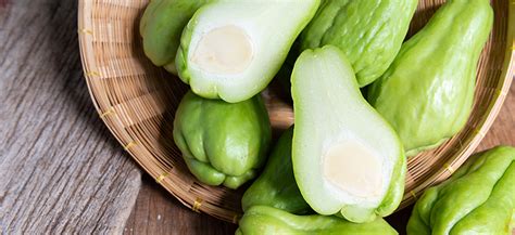 Chayote Squash An Antimicrobial Vegetablefruit